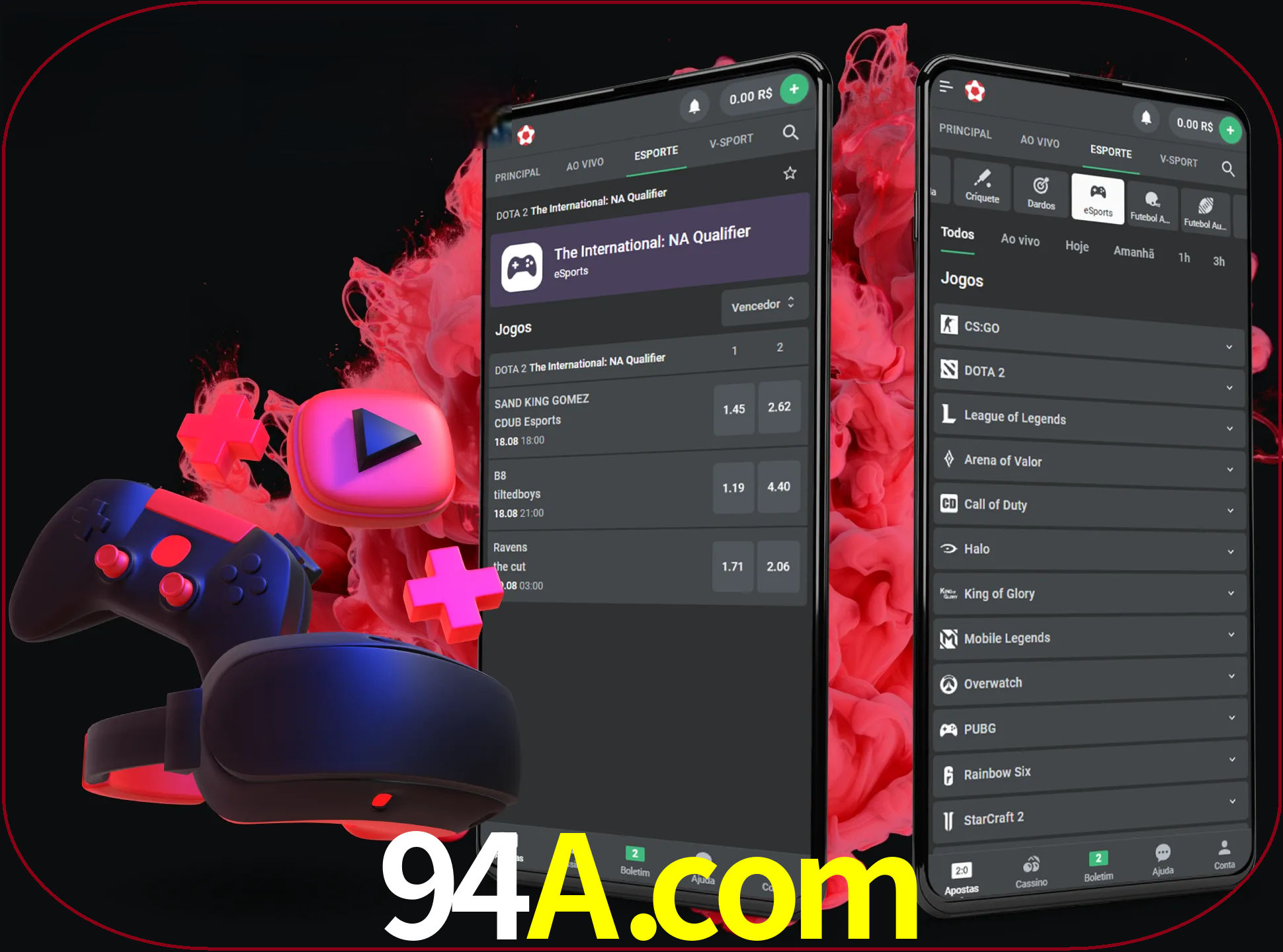 Para ter a aplicação móvel 94a no seu smartphone, basta descarregar o ficheiro apk e seguir as instruções.